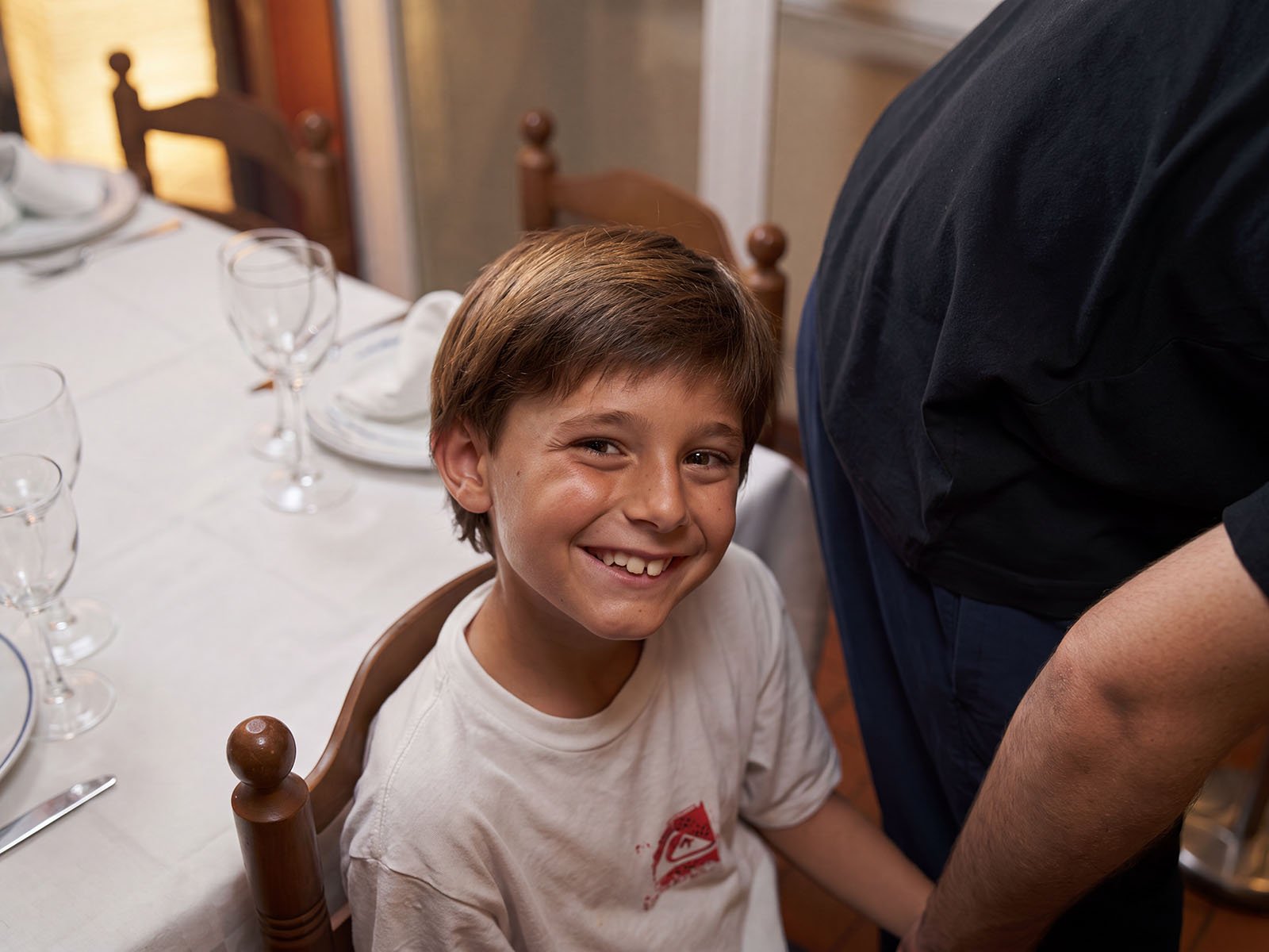 Fotografía familiar después de recuperar la exposición